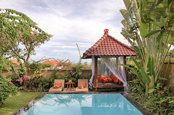 Swimming pool area