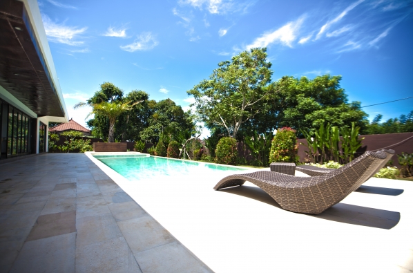 Swimming pool area